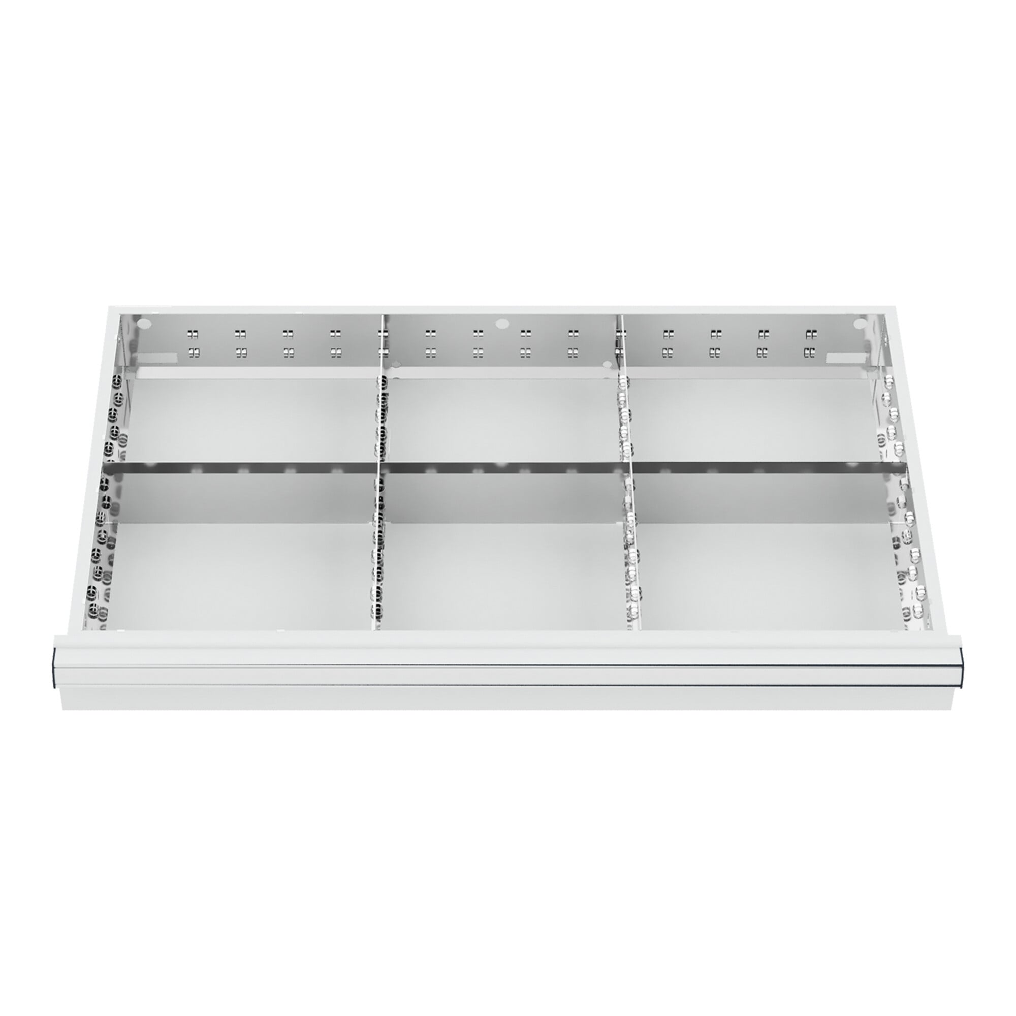 STIER Schubladeneinteilung Metalleinteilung BLH 150/175 mm Innenmaß 800x450 mm 6