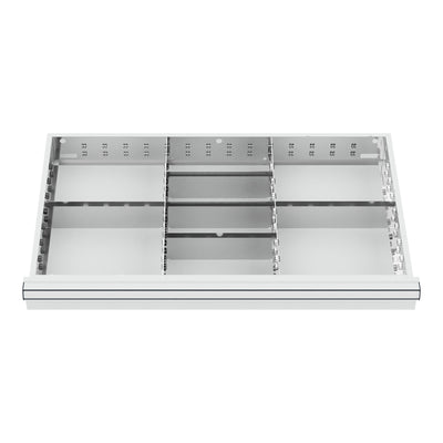 STIER Schubladeneinteilung Metalleinteilung BLH 150/175 mm Innenmaß 800x450 mm 8