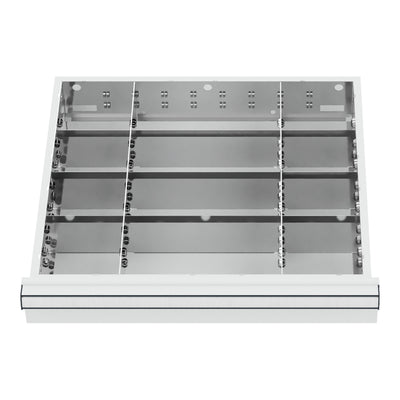 STIER Schubladeneinteilung Metalleinteilung BLH 200-300 mm Innenmaß 500x450 mm