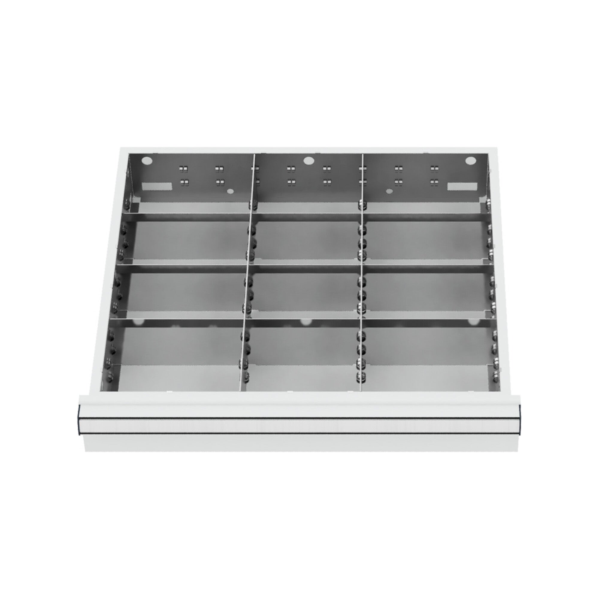 STIER Schubladeneinteilung Metalleinteilung BLH 200-300 mm Innenmaß 500x450 mm