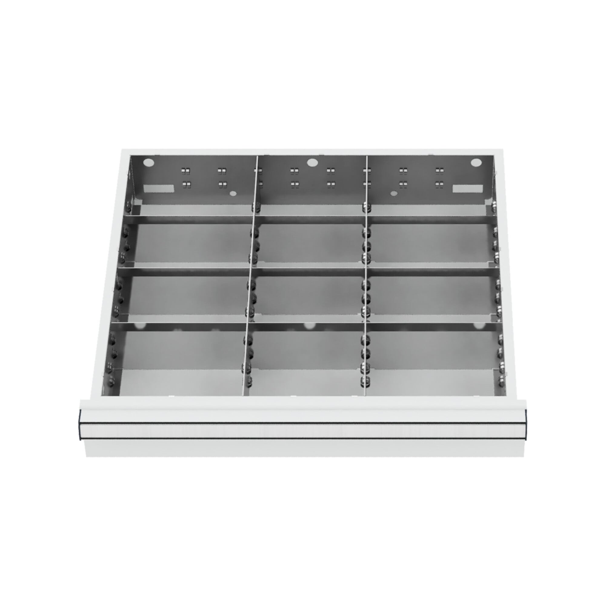 STIER Schubladeneinteilung Metalleinteilung BLH 200-300 mm Innenmaß 500x450 mm