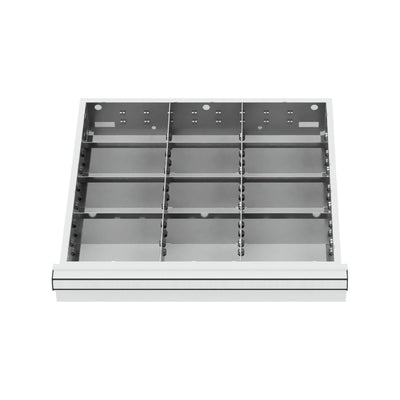 STIER Schubladeneinteilung Metalleinteilung BLH 200-300 mm Innenmaß 500x450 mm