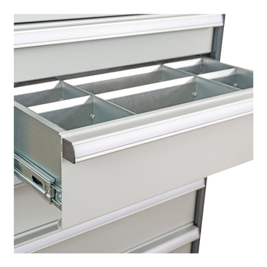 STIER Schubladeneinteilung Metalleinteilung BLH 200-300 mm Innenmaß 500x450 mm