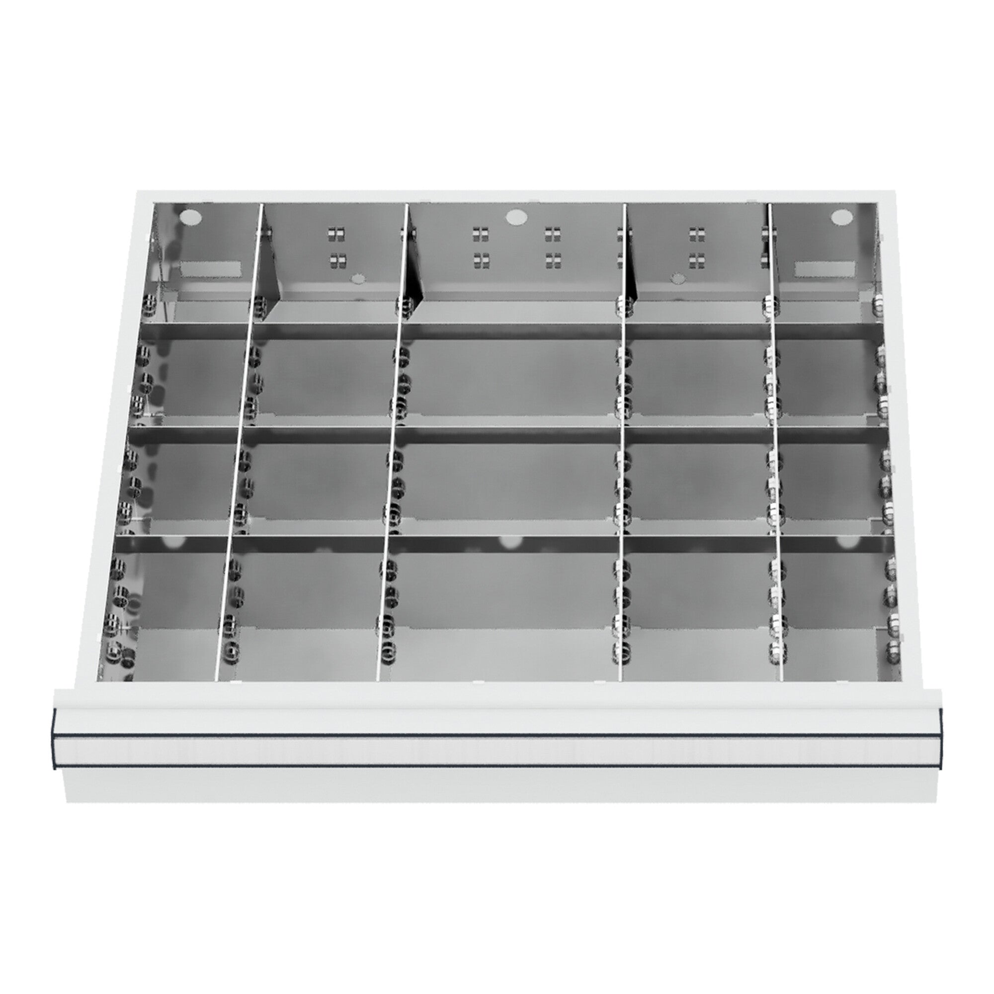 STIER Schubladeneinteilung Metalleinteilung BLH 200-300 mm Innenmaß 500x450 mm