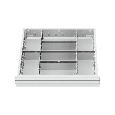 STIER drawer divider metal divider BLH 200-300 mm internal dimensions 500x450 mm 8