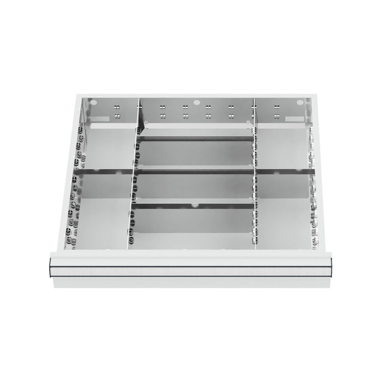 STIER drawer divider metal divider BLH 200-300 mm internal dimensions 500x450 mm 8