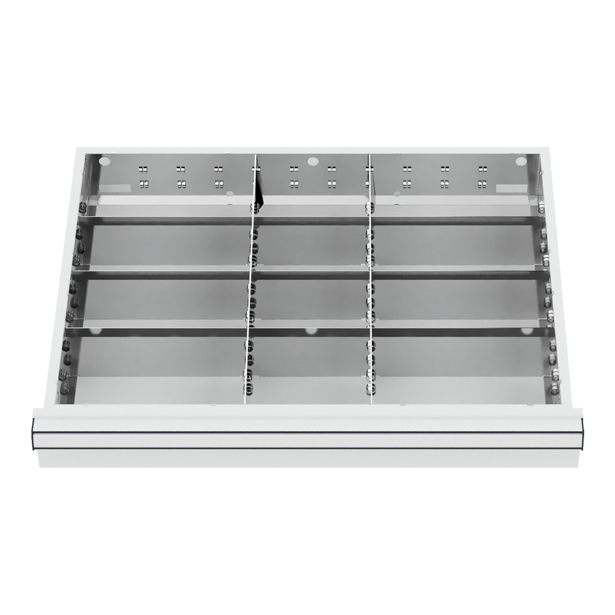 STIER Schubladeneinteilung Metalleinteilung BLH 200-300 mm Innenmaß 600x450 mm