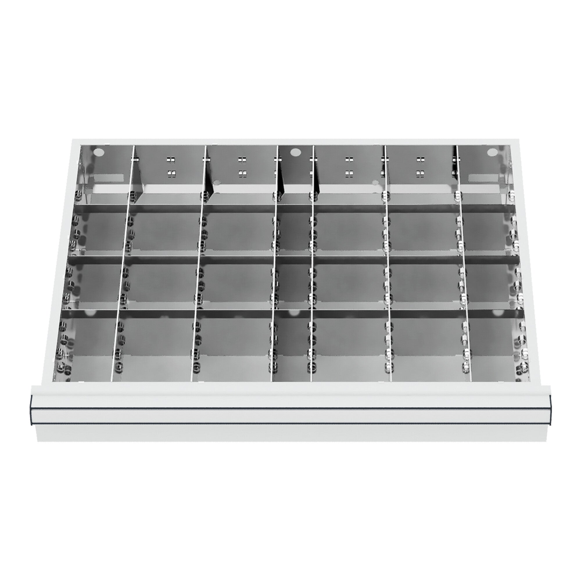 STIER Schubladeneinteilung Metalleinteilung BLH 200-300 mm Innenmaß 600x450 mm