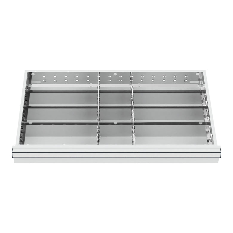 STIER Schubladeneinteilung Metalleinteilung BLH 200-300 mm Innenmaß 800x450 mm