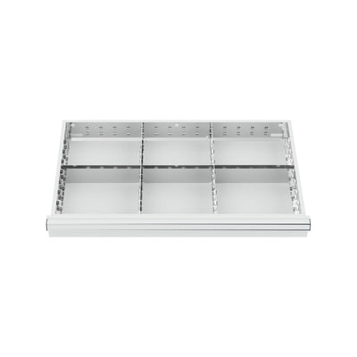 STIER drawer divider metal divider BLH 200-300 mm internal dimensions 800x450 mm 6