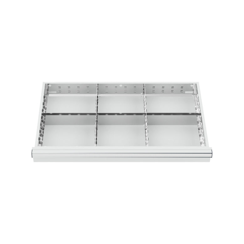 STIER drawer divider metal divider BLH 200-300 mm internal dimensions 800x450 mm 6