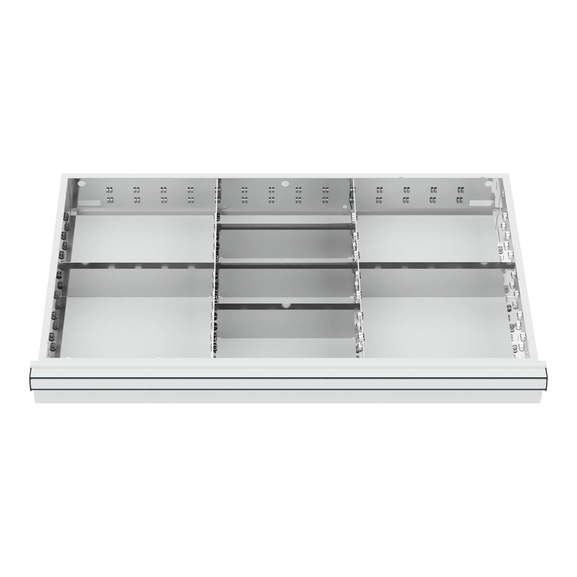 STIER Schubladeneinteilung Metalleinteilung BLH 200-300 mm Innenmaß 800x450 mm 8