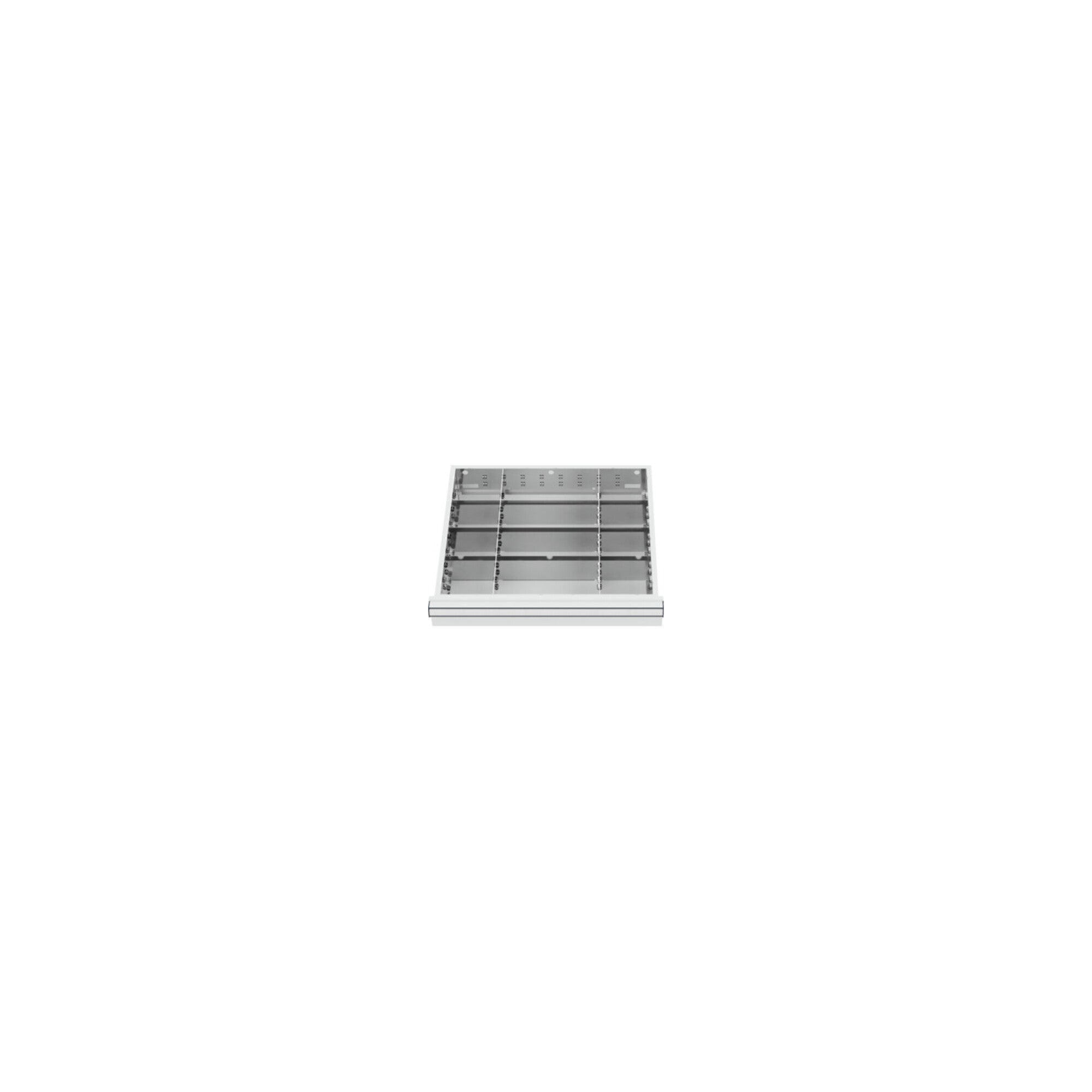 STIER drawer divider metal divider BLH 75 mm internal dimensions 500x450 mm 12
