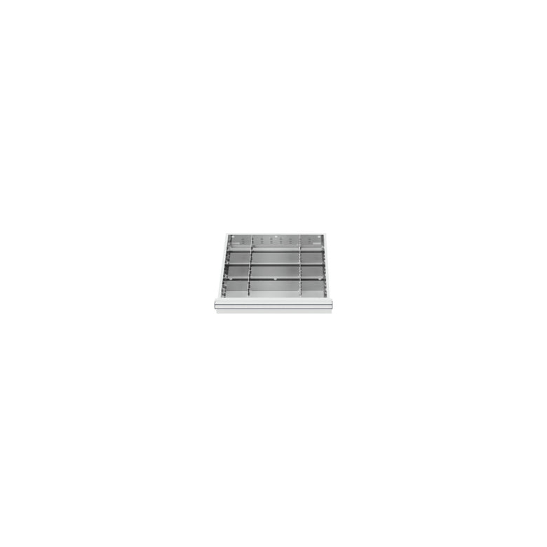 STIER drawer divider metal divider BLH 75 mm internal dimensions 500x450 mm 12