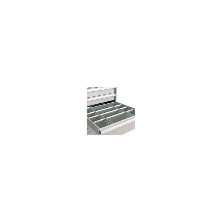 STIER drawer divider metal divider BLH 75 mm internal dimensions 500x450 mm 12