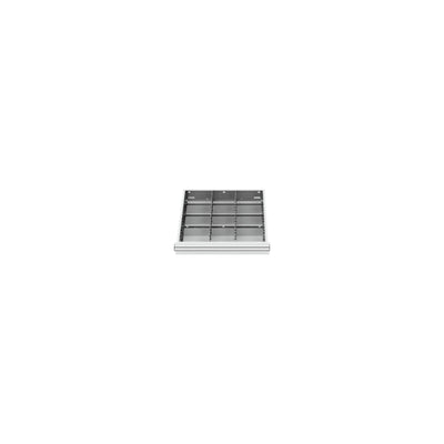 STIER Schubladeneinteilung Metalleinteilung BLH 75 mm Innenmaß 500x450 mm 12