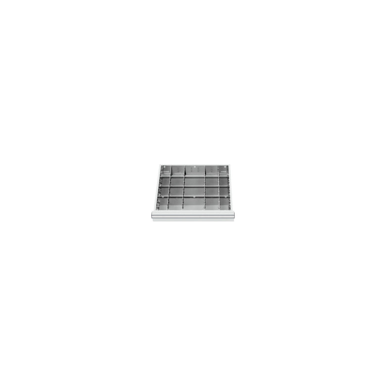 STIER Schubladeneinteilung Metalleinteilung BLH 75 mm Innenmaß 500x450 mm 20