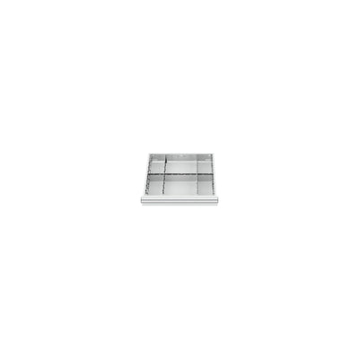 STIER drawer divider metal divider BLH 75 mm internal dimensions 500x450 mm 6