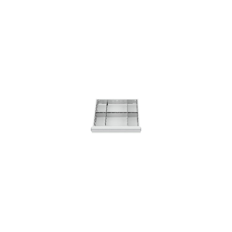 STIER drawer divider metal divider BLH 75 mm internal dimensions 500x450 mm 6