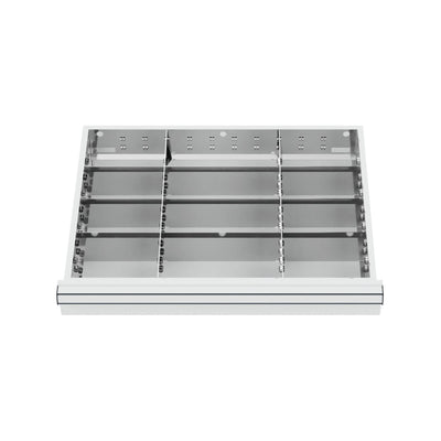 STIER drawer divider metal divider BLH 75 mm internal dimensions 600x450 mm 12