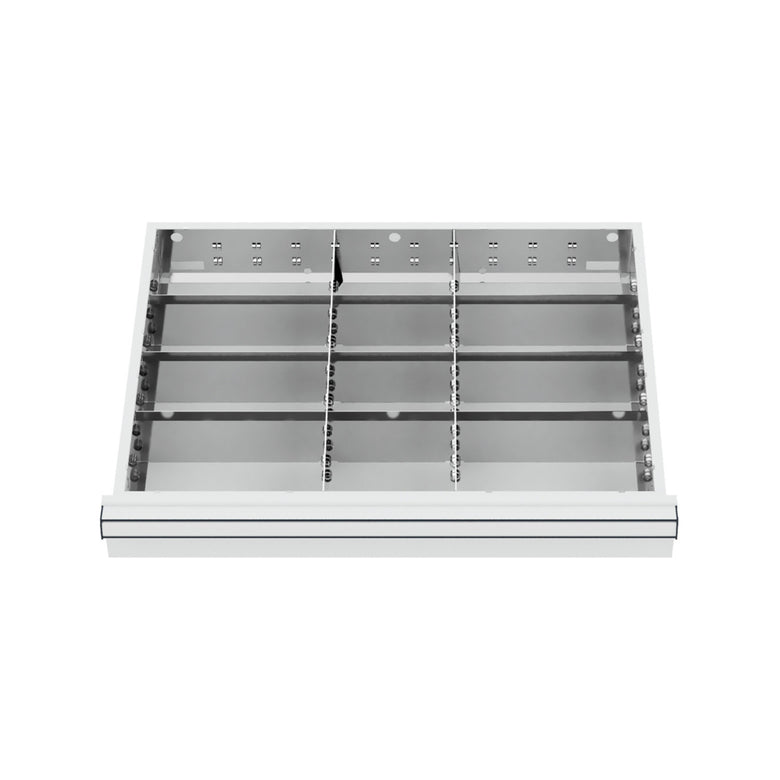 STIER drawer divider metal divider BLH 75 mm internal dimensions 600x450 mm 12