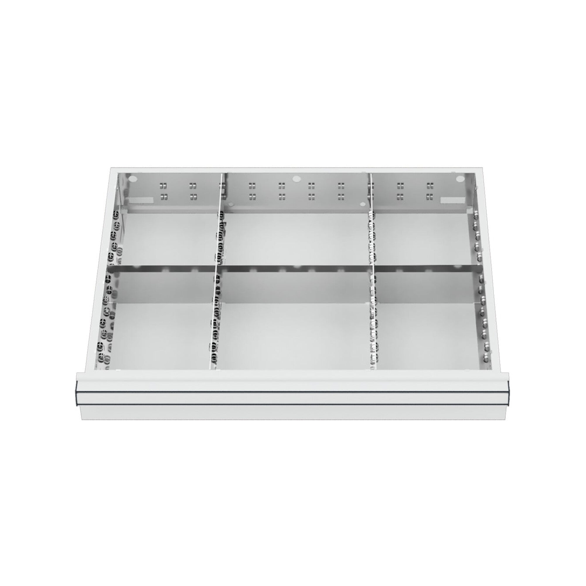 STIER drawer divider metal divider BLH 75 mm internal dimensions 600x450 mm 6
