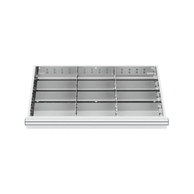 STIER drawer divider metal divider BLH 75 mm internal dimensions 800x450 mm 12