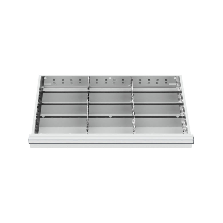 STIER drawer divider metal divider BLH 75 mm internal dimensions 800x450 mm 12
