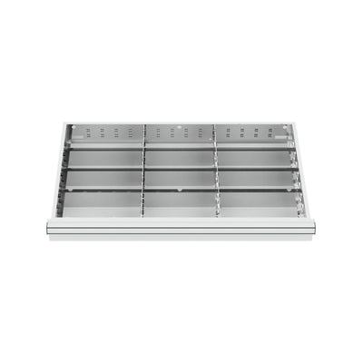 STIER drawer divider metal divider BLH 75 mm internal dimensions 800x450 mm 12