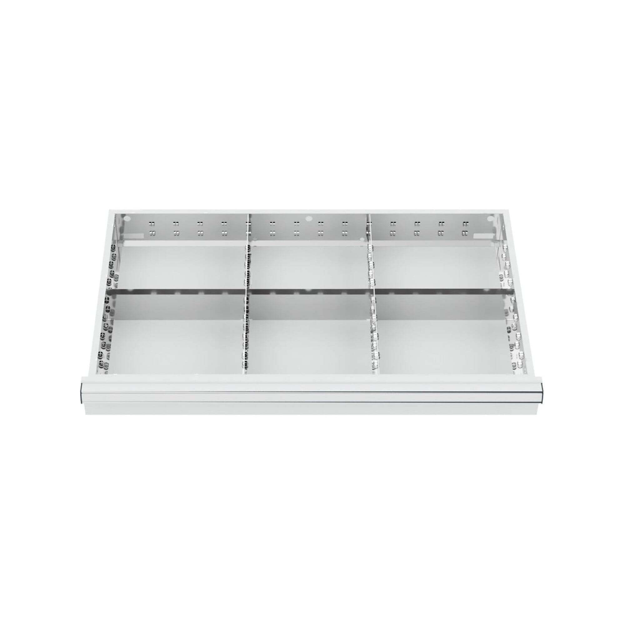 STIER Schubladeneinteilung Metalleinteilung BLH 75 mm Innenmaß 800x450 mm 6