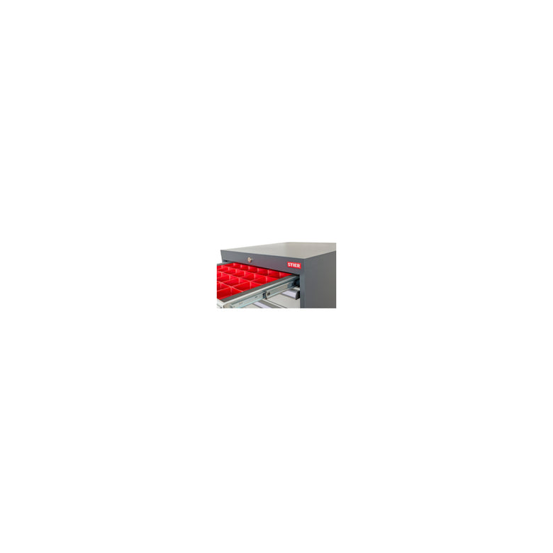 STIER drawer dividers for small parts boxes BLH 50 mm internal dimensions 500x450 mm 18 KTK