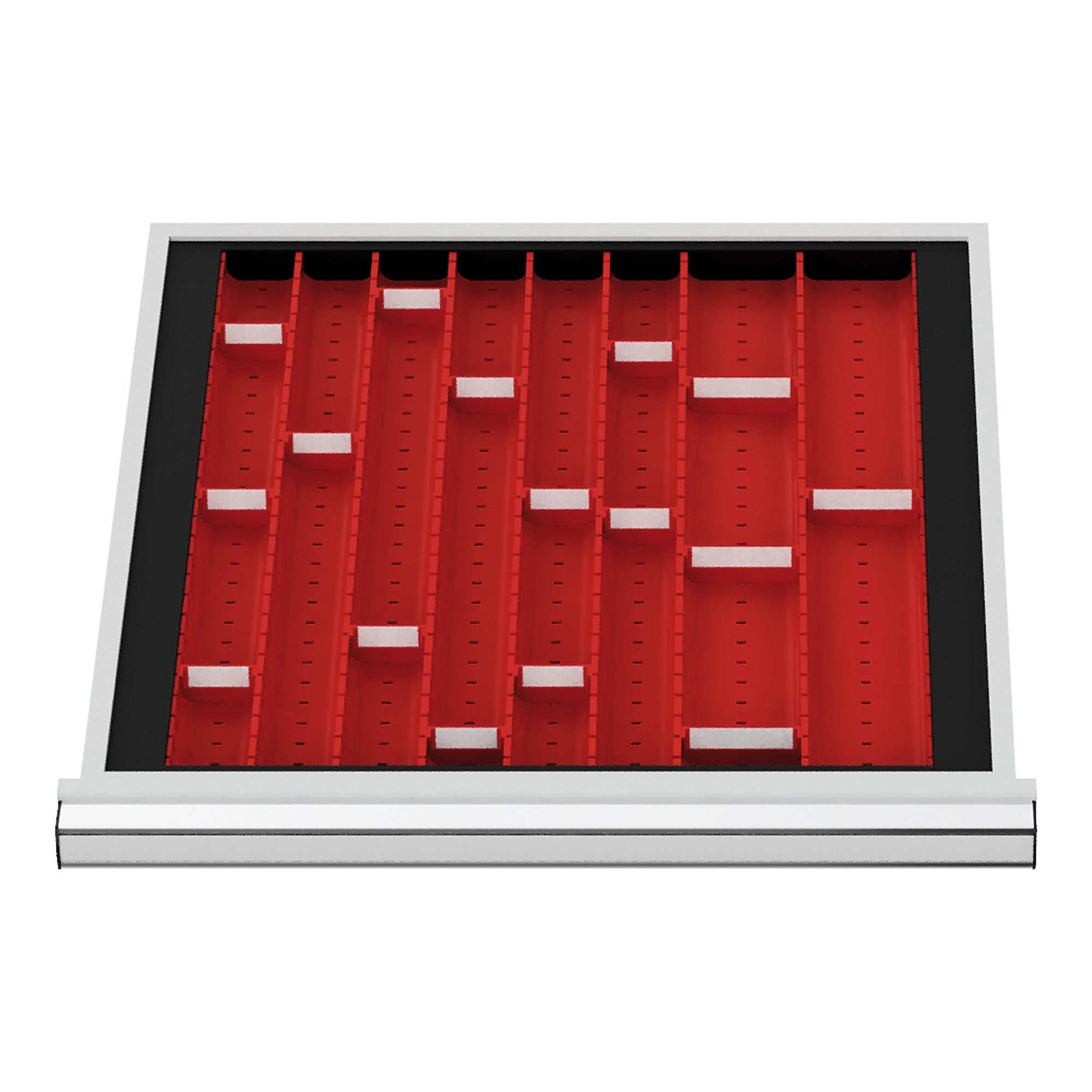 STIER drawer divider, recessed panels BLH 50 mm, internal dimensions 500x450 mm, 3 MP with