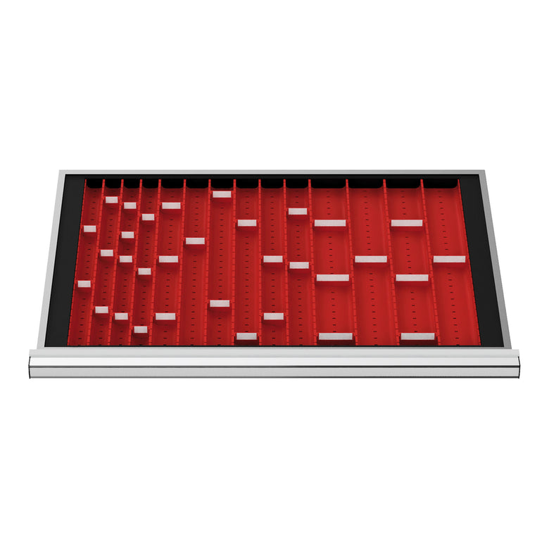 STIER drawer divider trough plates BLH 50 mm internal dimensions 800x450 mm 6 MP with