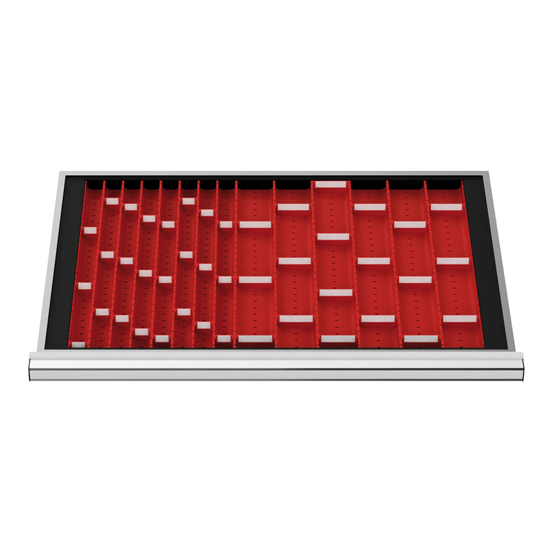 STIER drawer divider trough plates BLH 50 mm internal dimensions 800x450 mm 9 MP with