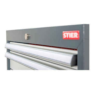 STIER drawer cabinet with 6 drawers WxDxH 900x575x1020 mm RAL 7016 / RAL