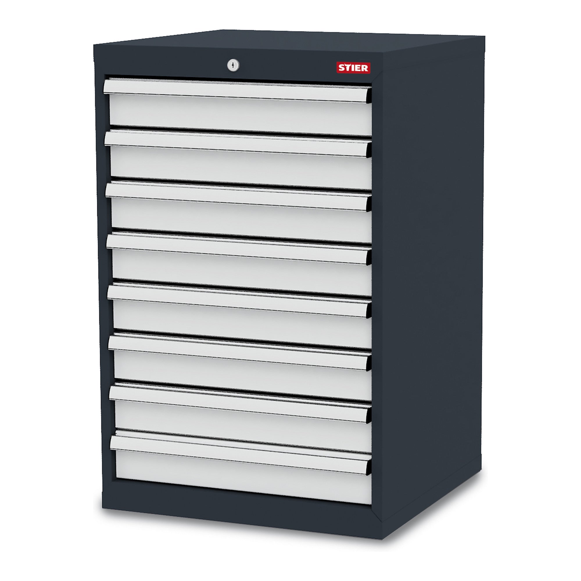 STIER drawer cabinet with 8 drawers WxDxH 900x575x920 mm