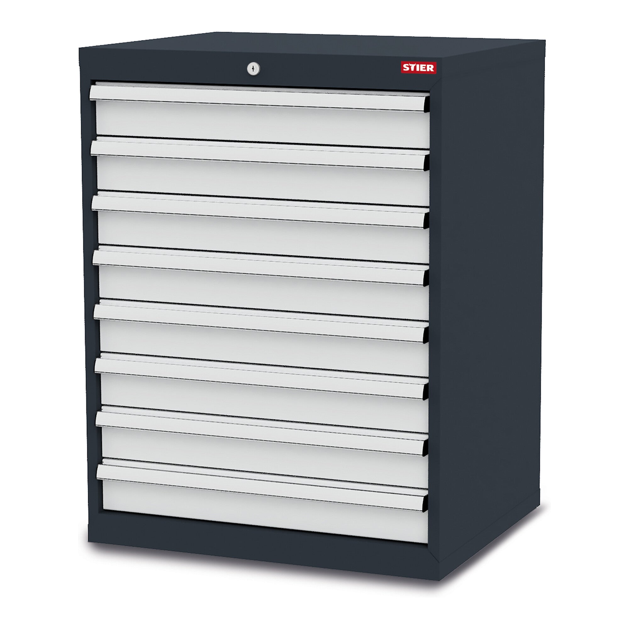 STIER drawer cabinet with 8 drawers WxDxH 900x575x920 mm