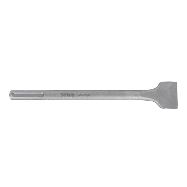 STIER SDS-max tile chisel, wide chisel 300 x 50 mm