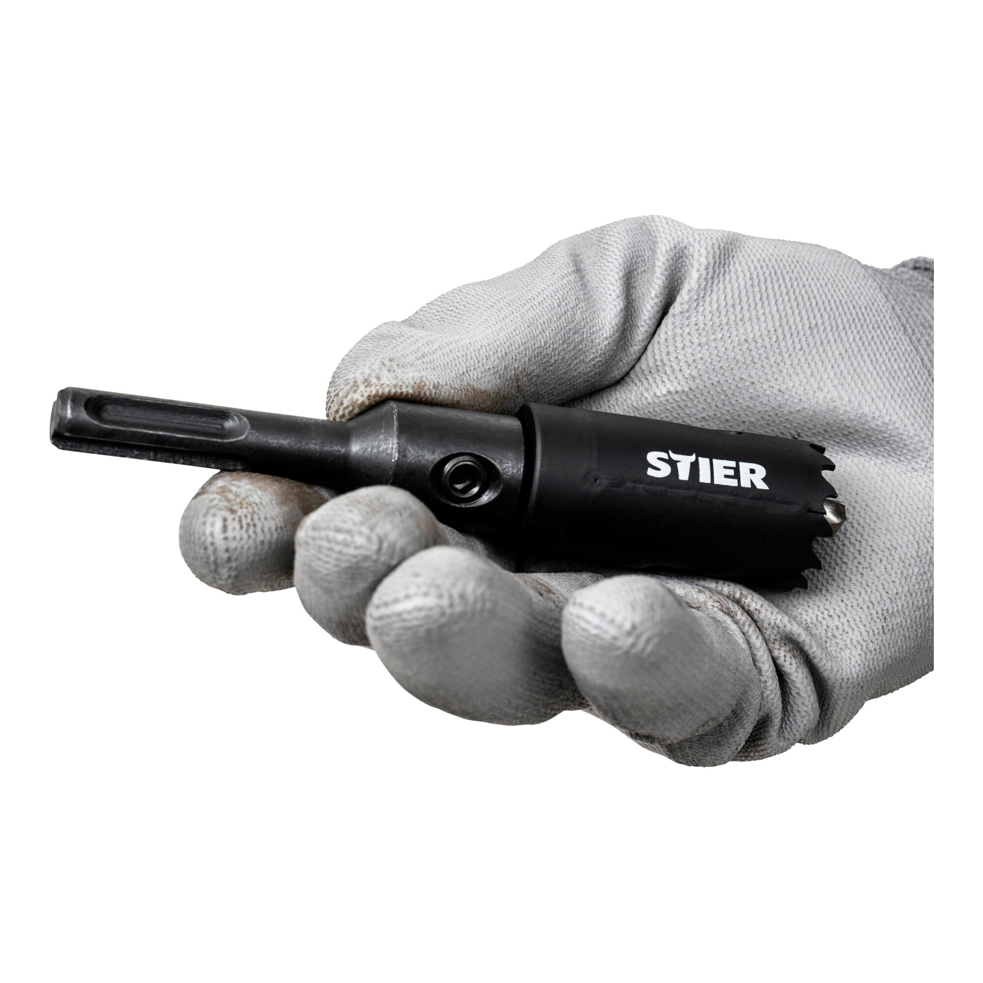 STIER SDS Plus Adapter 1/2" 20 UNF für Lochsägen 14-32 mm inkl. Inbusschlüssel