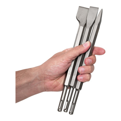 STIER SDS-Plus chisel set, 5 pieces, 250 mm