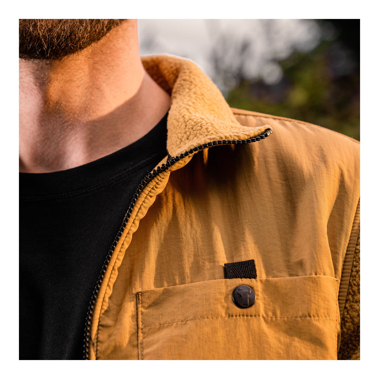 STIER Sherpa Fleece M Golden Brown