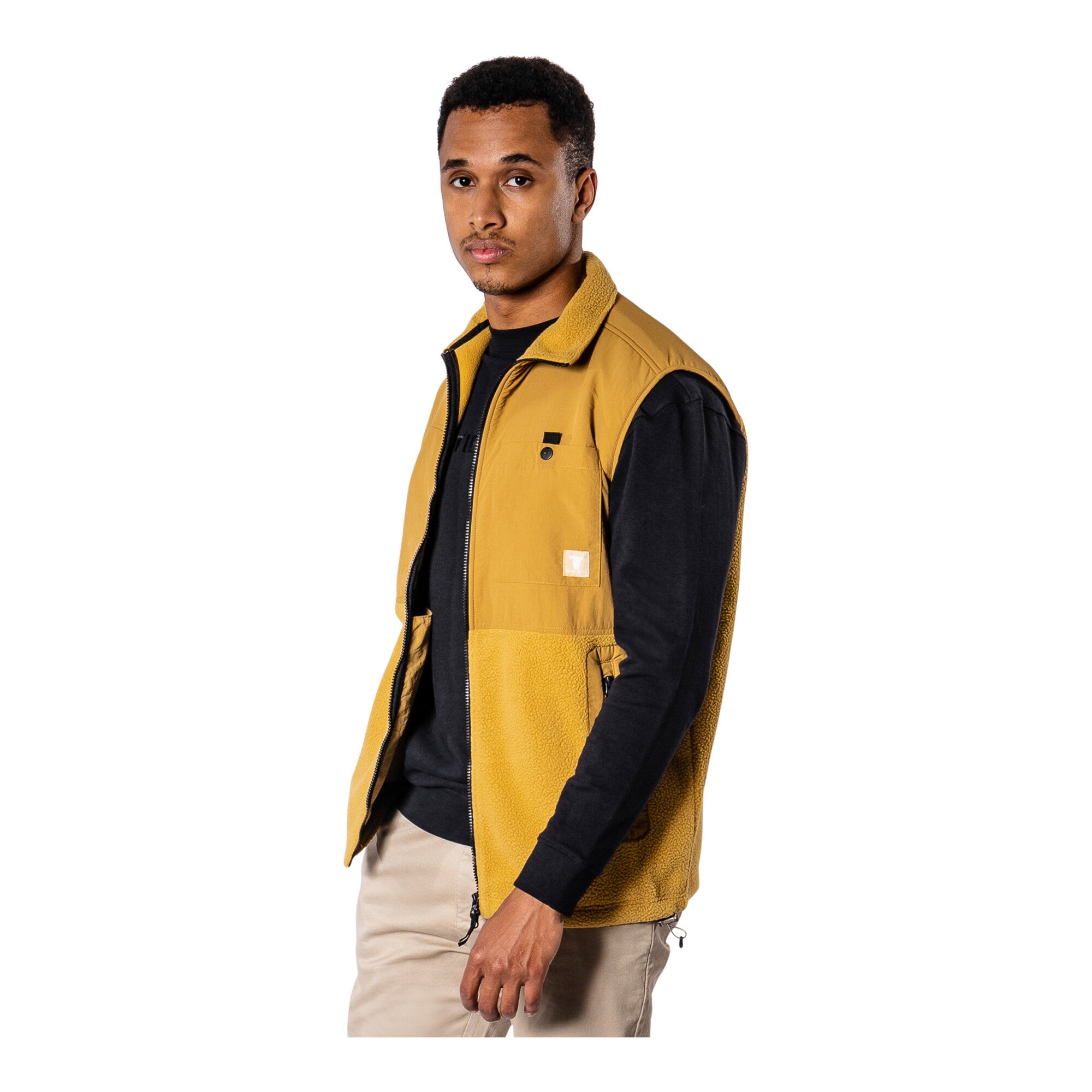 STIER Sherpa Vest L Golden Brown