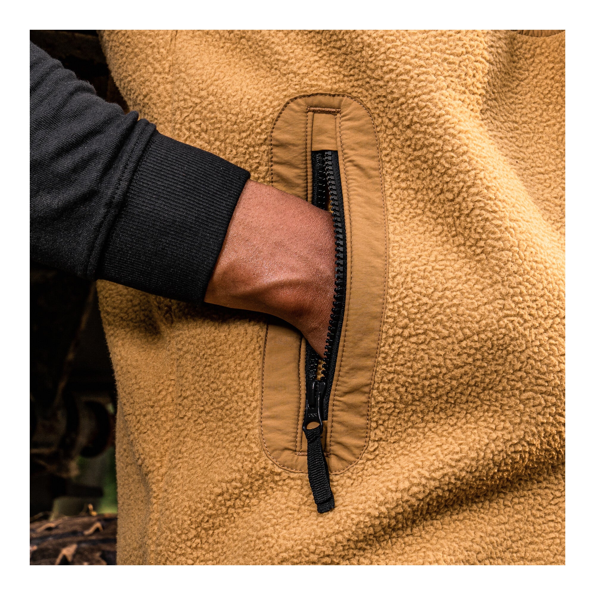 STIER Sherpa Vest M Golden Brown