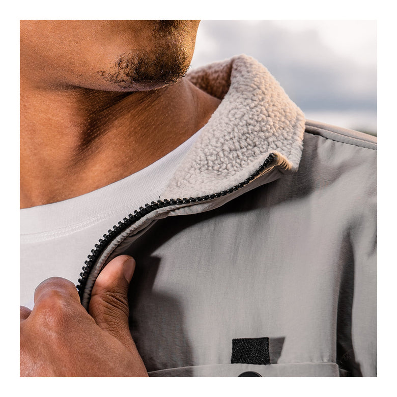 STIER Sherpa Vest M Ice Grey