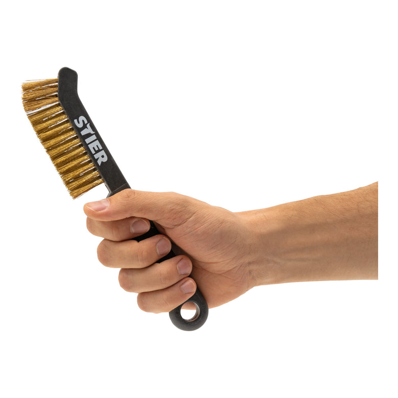 STIER steel brush/brake caliper brush 220 mm