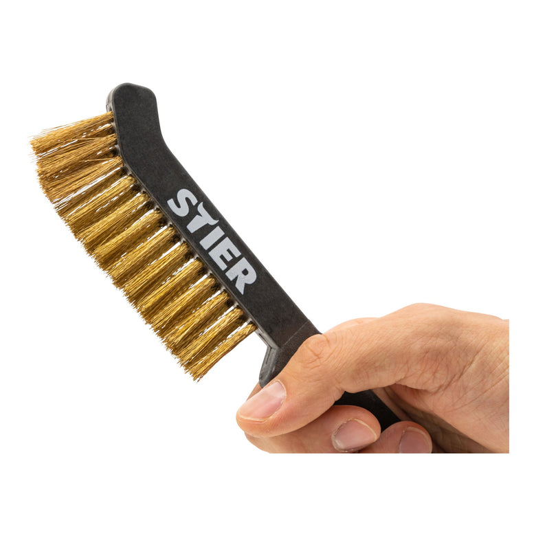 STIER steel brush/brake caliper brush 220 mm
