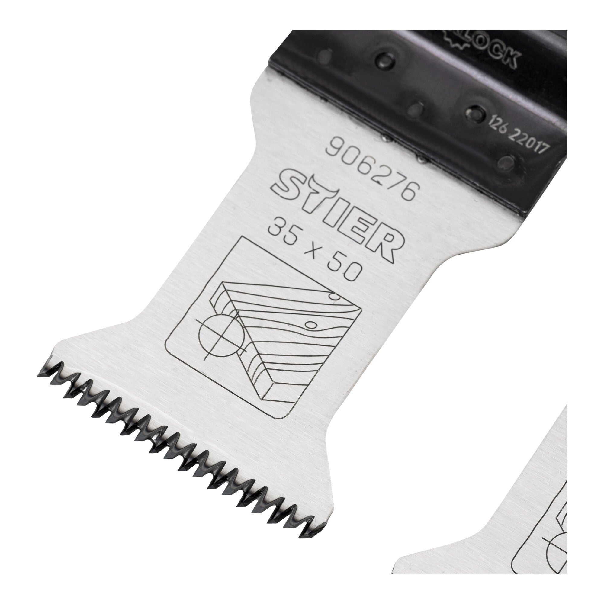 STIER Starlock Multitool Saw Blades for Wood, 6-Piece | Set of Saw Blades for Wood |