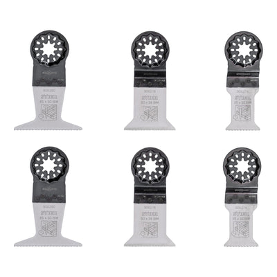 STIER Starlock Multitool Saw Blades Universal Wood and Nails 6-piece | Starlock