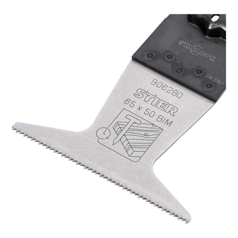 STIER Starlock Multitool Sägeblätter Universal Holz und Nägel 6-tlg | Starlock