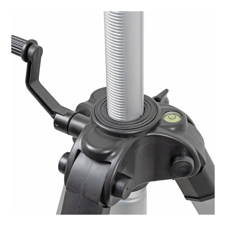 STIER Stativ 250 Baustativ Aluminiumgehäuse 250 cm für Laser und Nivelliergeräte